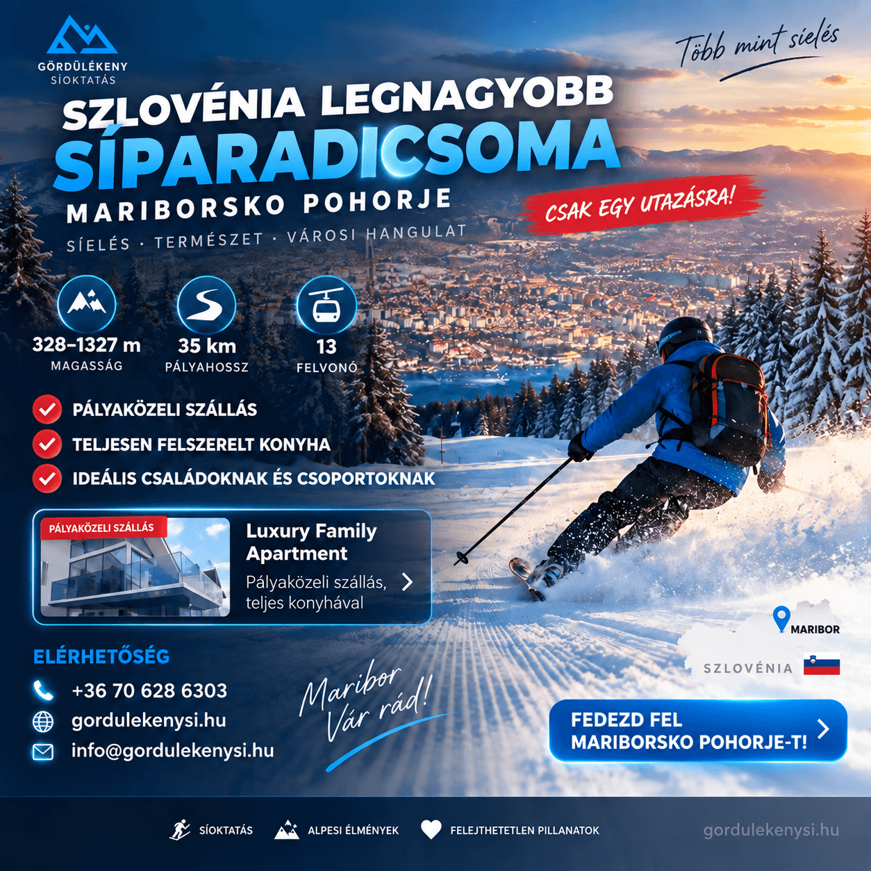 Szlovénia Legnagyobb Síparadicsoma